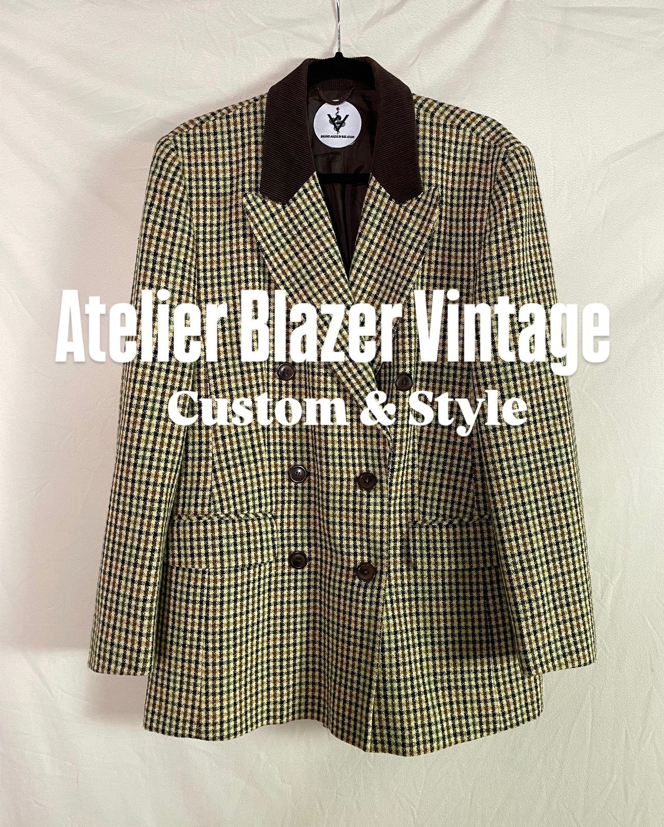Atelier Blazer Vintage – Custom & Style Décembre