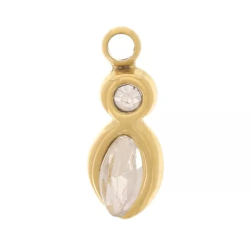 CHARMS acier inoxydable (pour collier ou bracelet personnalisé)