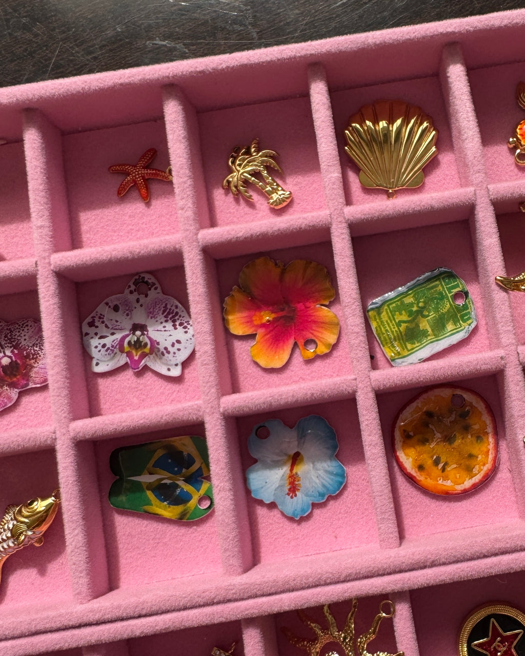 Charms handmade Brésil 🇧🇷(pour collier ou bracelet personnalisé)
