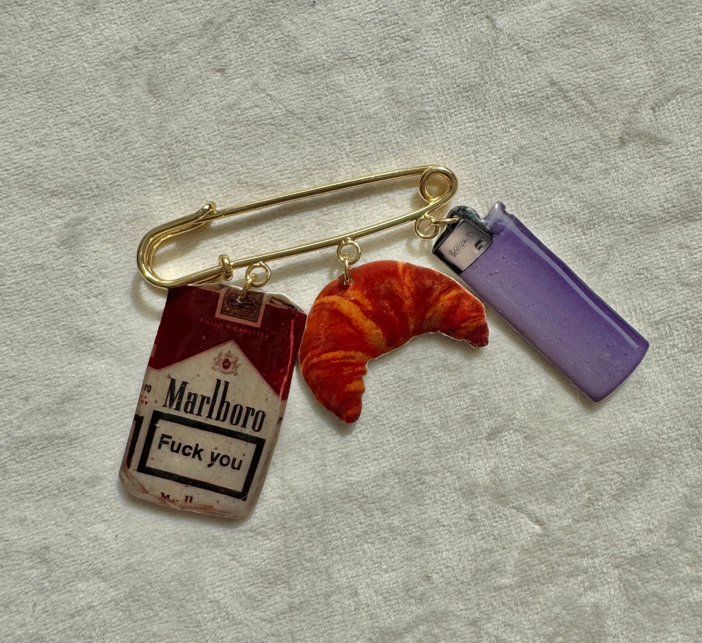 Broche « Déjeuner à la française »