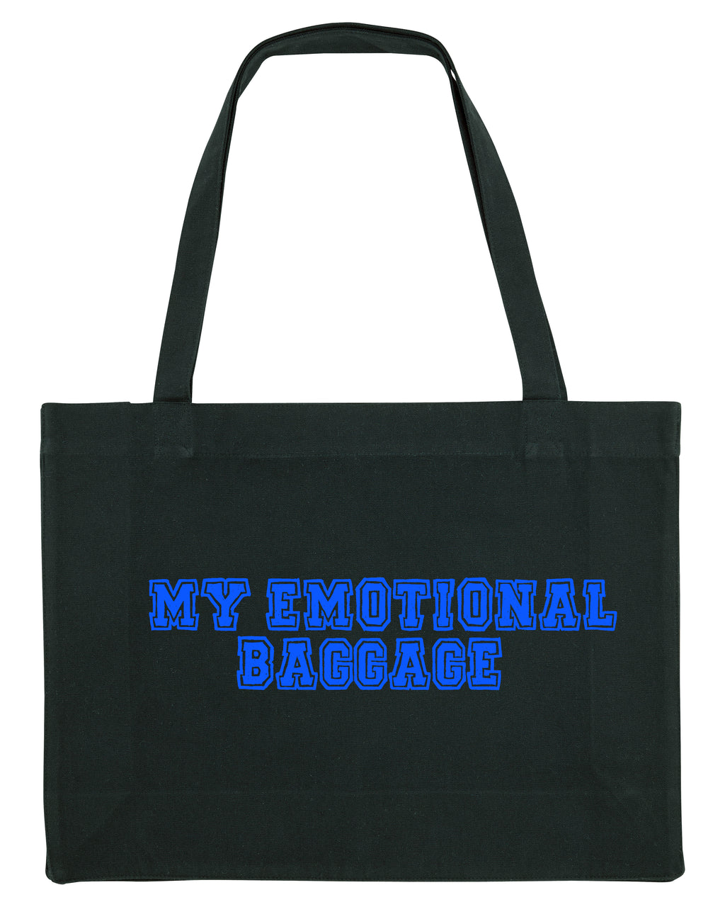 MAXI TOTE BAG XXL "MY EMOTIONAL BAGGAGE"